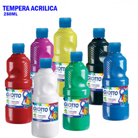 TEMPERA ACRILICA 250ML BIANCA 