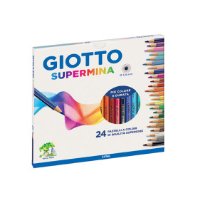 PASTELLI GIOTTO SUPERMINA 24PZ MM3,8 