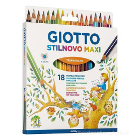 PASTELLI GIOTTO STILNOVO MAXI CONF.18PZ 