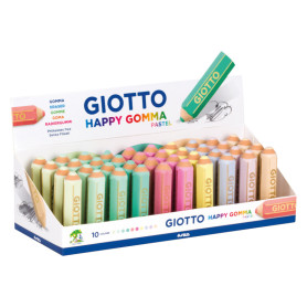 GOMMA GIOTTO HAPPY PASTEL 