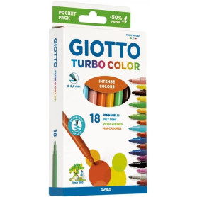 PENNARELLI GIOTTO TURBO COLOR CONF.18PZ 