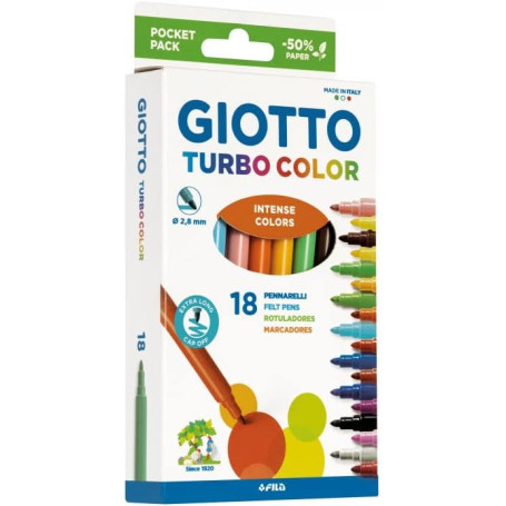 PENNARELLI GIOTTO TURBO COLOR CONF.18PZ 