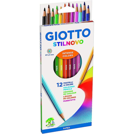 PASTELLI GIOTTO STILNOVO CONF.12PZ 