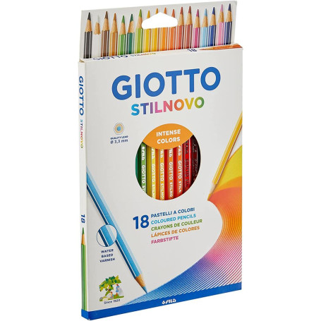 PASTELLI GIOTTO STILNOVO CONF.18PZ 