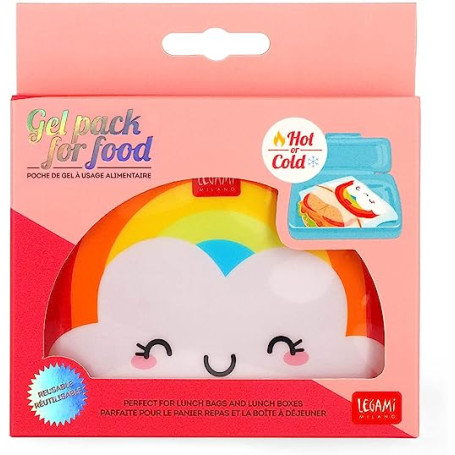 GEL PACK FOR FOOD-RAINBOW 