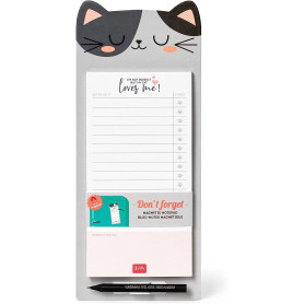 D'ONT FORGET-MAGNETIC NOTE-PAD-NOTE-PAD- KITTY