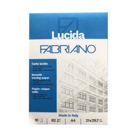 BLOCCO CARTA LUCIDA 21X29,7 GR.82 FF10 FABRIANO