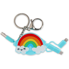 CAVO DI RICARICA 3-IN-1 RAINBOW 