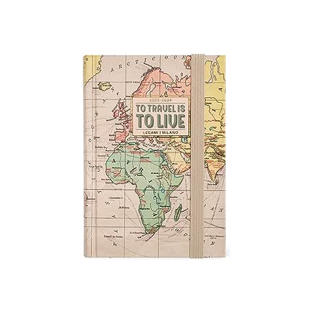 AGENDA 16 MESI GIORNALIERA SMALL TRAVEL LEGAMI