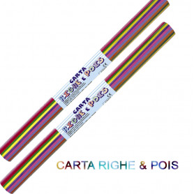 CARTA RIGHE/POIS CM.70X100 - CONF. 10 FG .
