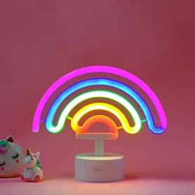 LAMPADA LED A EFFETTO NEON- IT'S A SIGN- RAINBOW