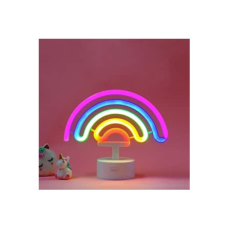 LAMPADA LED A EFFETTO NEON- IT'S A SIGN- RAINBOW