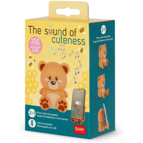 WIRELESS SPEAKER WITH STAND-TEDDY BEAR 