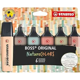 EVIDENZIATORE STABILO BOSS NATURE CONF.6 PZ