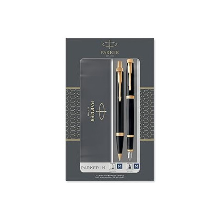 SET GIFT PENNA SFERA + STILO PARKER IM 