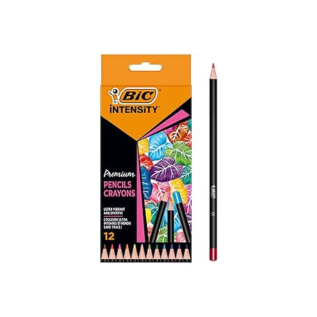 PASTELLI BIC INTENSITY PREMIUN CONF.12PZ 