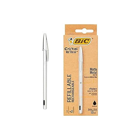 PENNA BIC CRISTAL RE NEW RICARICABILE NE RA