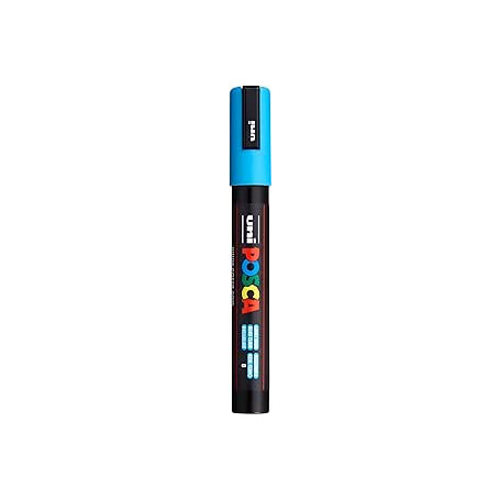 MARCATORE UNIPOSCA PC-5M AZZURRO MM2.5 