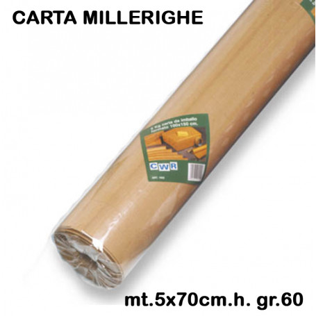 CARTA PACCO AVANA - ROTOLO CM.70x5 MT. 