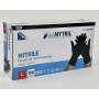 GUANTI NITRILE S/POLVERE TG L CF. 100 N. NERI