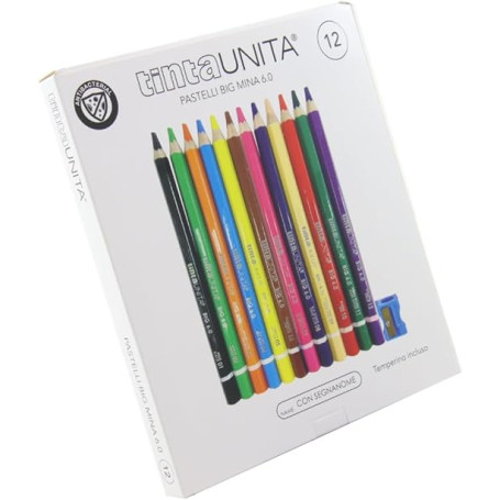 PASTELLI MAXI 6.0 TINTAUNITA CONF.12PZ 