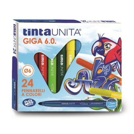 PENNARELLI MAXI TINTA UNITA CONF.24PZ 