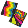 CARTELLINA CON ELASTICO BLACK&FLUO ONE COLOR