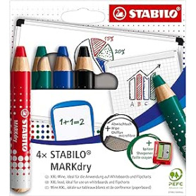 PASTELLONI STABILO MARKDRY CONF.4PZ 