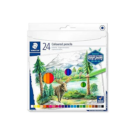 PASTELLI IN LEGNO CONF.24PZ STAEDTLER 