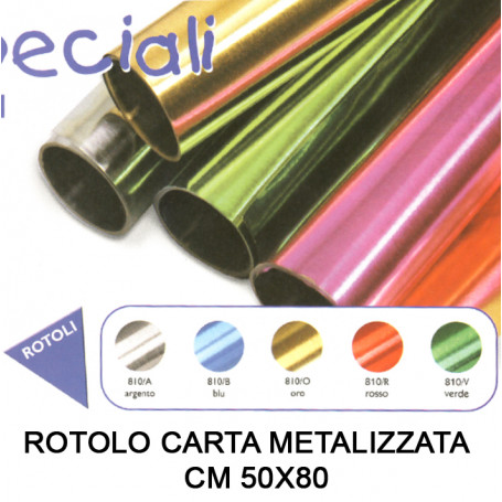 ROTOLO FESTON CM. 50x80 ARGENTO 