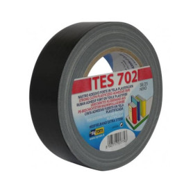 NASTRO ADESIVO TELATO 38X25MM NERO SYROM 