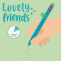 PENNA GEL LOVELY FRIENDS-DINO LEGAMI