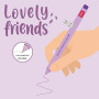 PENNA GEL LOVELY FRIENDS-BUNNY LEGAMI
