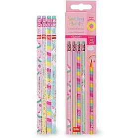 SET 4 MATITE HB PROFUMATE -UNICORN LEGAMI