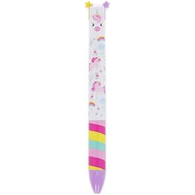 PENNA 2 COLORI CLICKECLACK-UNICORN LEGAMI