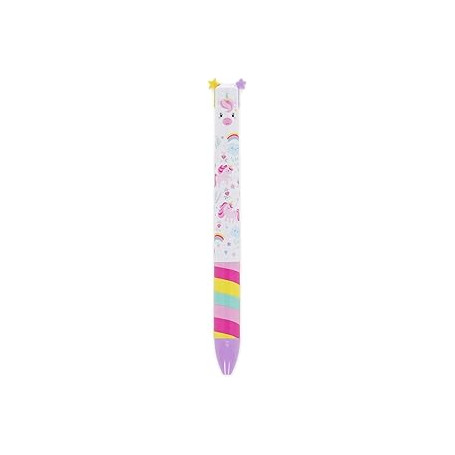 PENNA 2 COLORI CLICKECLACK-UNICORN LEGAMI