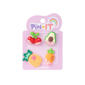 SPILLETTE DECORATIVE PIN-IT CONF. 4PZ COLOURBOOK