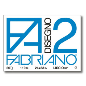 BLOCCO F2 24X33 LISCIO 100GR 