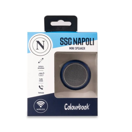 MINI SPEAKER WIRELESS SSC NAPOLI COLOURBOOK