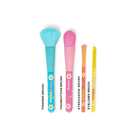 SET 4 PENNELLI PER IL TRUCCO-DAISY LEGAMI