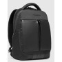 ZAINO PORTA COMPUTER 2 COMPARTI IN TESSUTO E PELLE 15.6"
