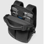ZAINO PORTA COMPUTER 2 COMPARTI IN TESSUTO E PELLE 15.6"