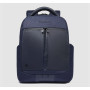 ZAINO PORTA COMPUTER 2 COMPARTI IN TESSUTO E PELLE 15.6"