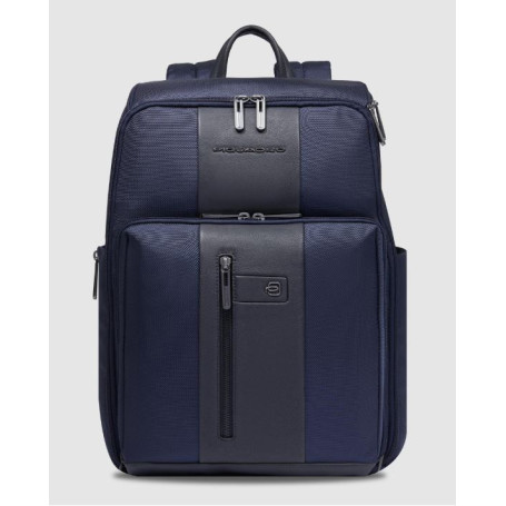 ZAINO PORTA COMPUTER EASYJET IN TESSUTO E PELLE 15.6"