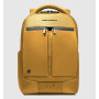 ZAINO PORTA COMPUTER 2 COMPARTI IN TESSUTO E PELLE 14.2"
