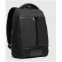 ZAINO PORTA COMPUTER 2 COMPARTI IN TESSUTO E PELLE 14.2"