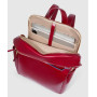 ZAINO DONNA 2 COMPARTI IN PELLE 14"