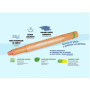 TEMPERA STICK CONF.24PZ COLOURBOOK KIDS 