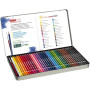 PASTELLI MINAPRO  CONF.36PZ WATERCOLORS SCATOLA METALLO