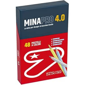 PASTELLI MINAPRO 4.0 CONF.48PZ SCATOLA MIX PASTEL SEVEN